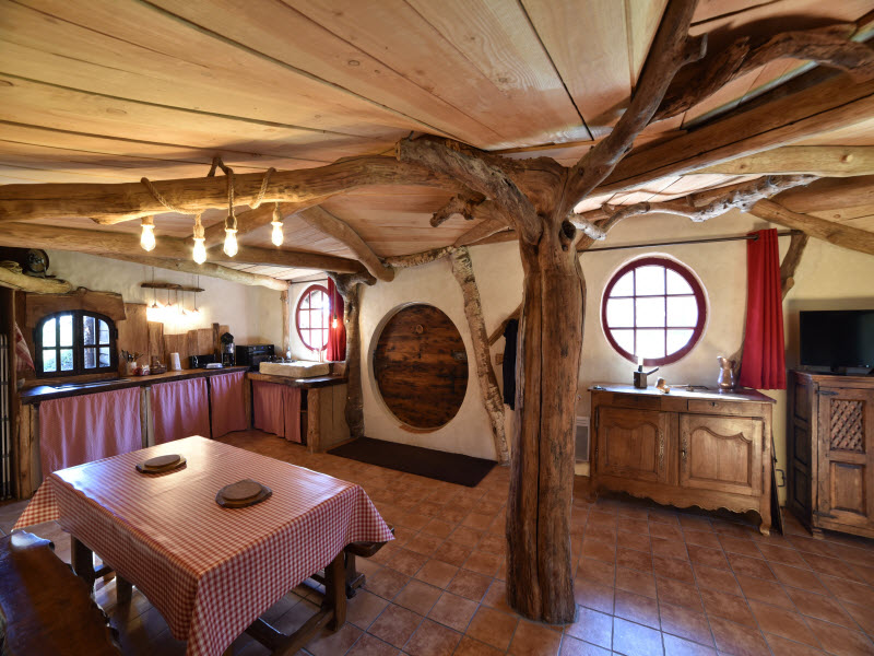 Le GIte du Goubelin - Grande pièce à vivre